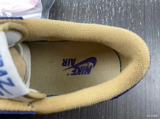 1st Kicks SCOTT DM7866-808 X TRAVIS CUSTOM AIR 1 JORDAN 0615